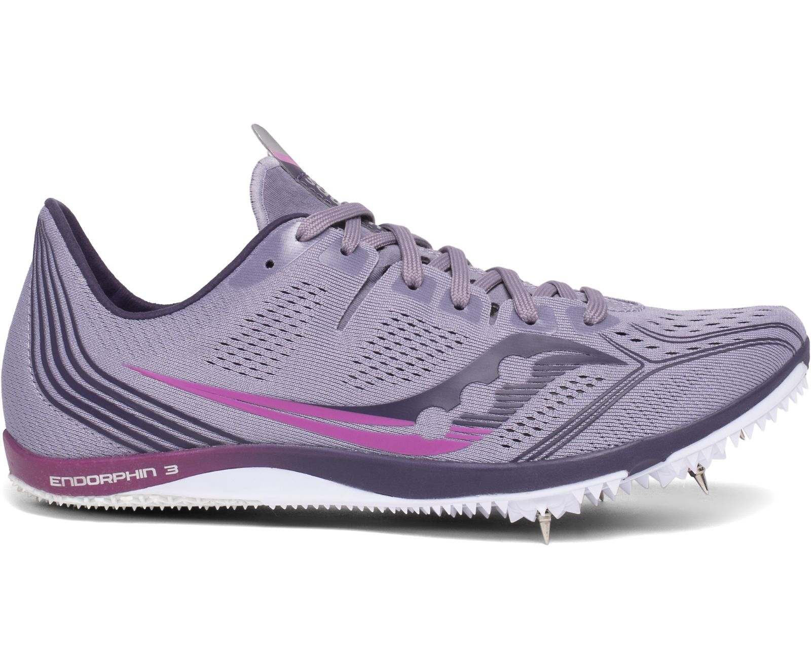 Women\'s Saucony Endorphin 3 Running Shoes Purple | Singapore 107EBCX